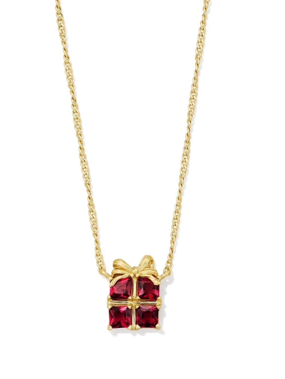 Kendra Scott Present Gold Short Pendant Necklace